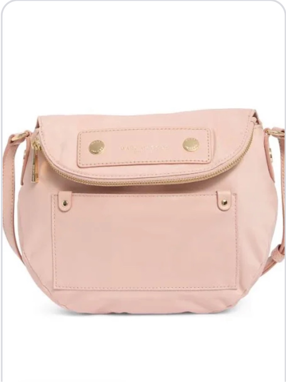 Marc Jacobs Blush Pink Crossbody with Gold Hardware NWT